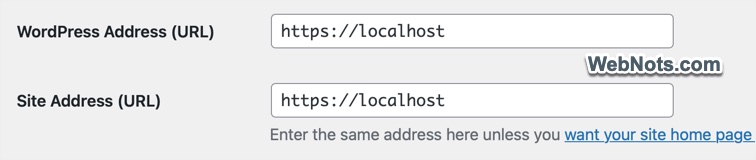 Check Site Address