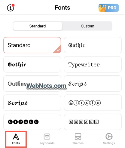 Check and Download Fonts
