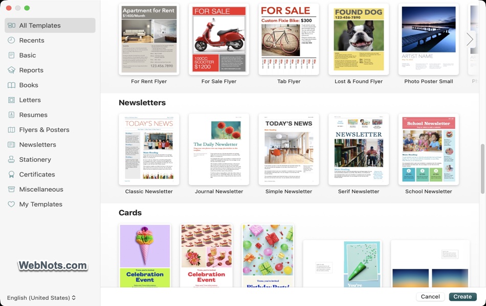 Create Custom Document Templates in Pages