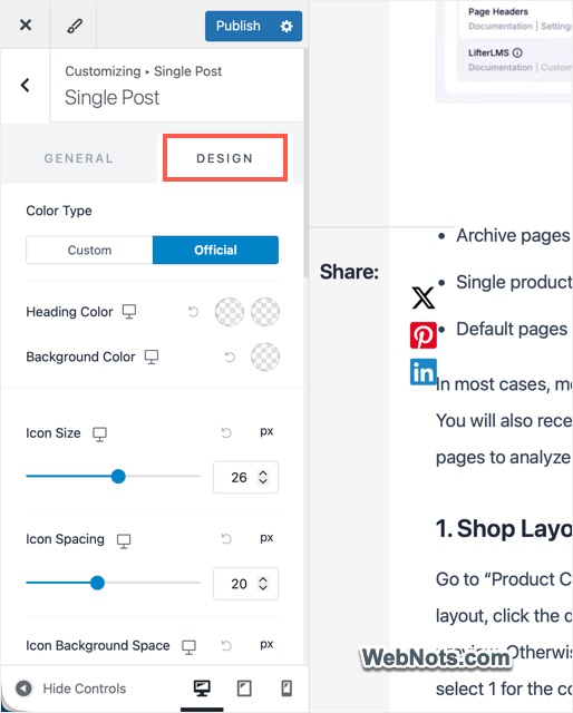 Social Sharing Icons Design