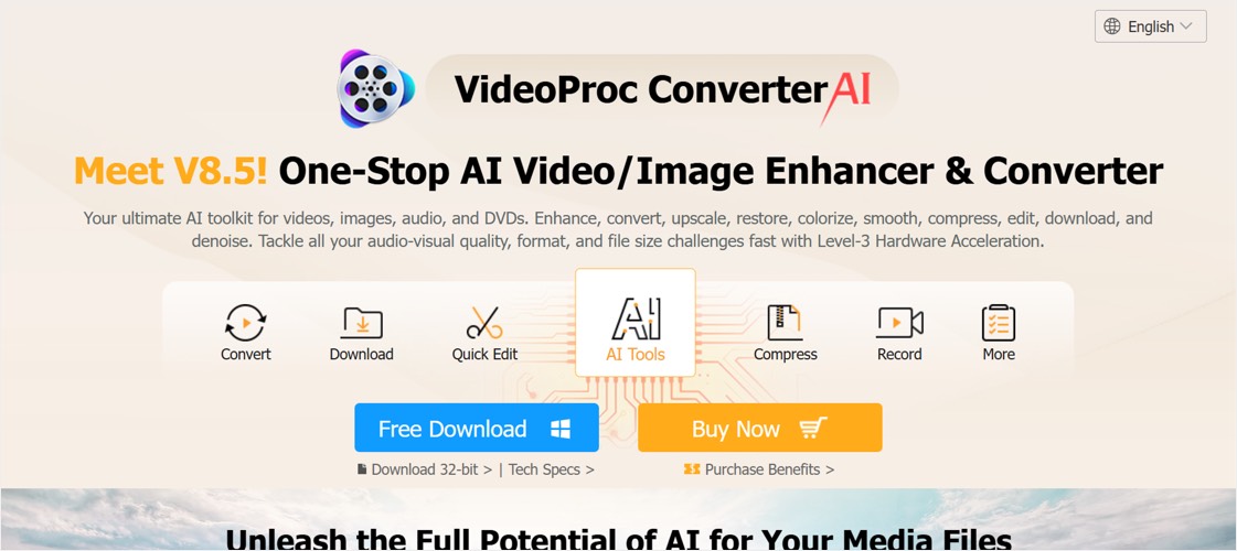 VideoProc Converter AI