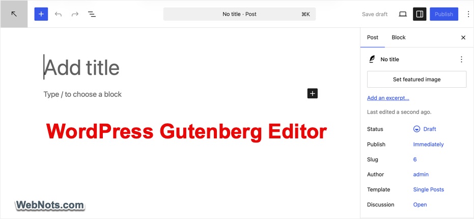 WordPress Gutenberg Editor