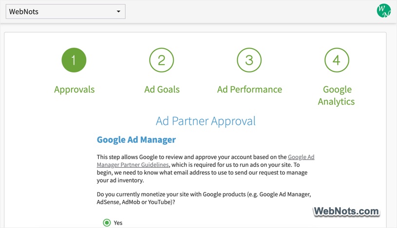 AdThrive Account Setup