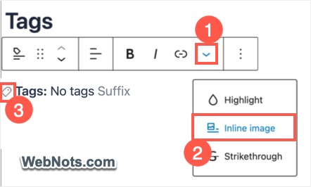Add Inline Image
