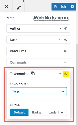 Delete Tags from Meta Data