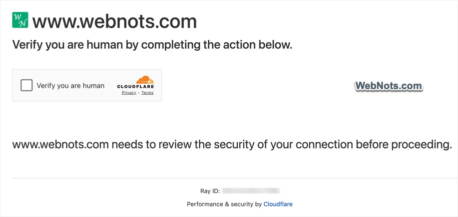 Managed Challenge by Cloudflare