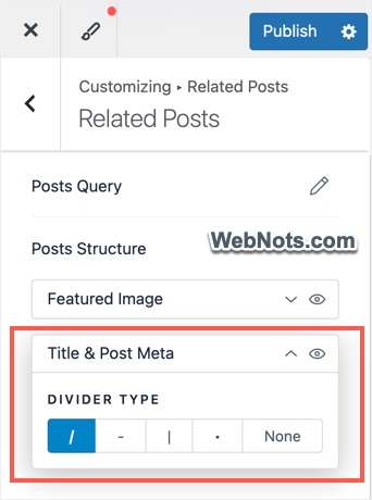 Meta Separator