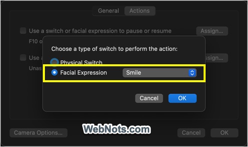 Set Facial Expression