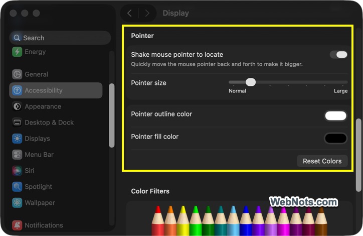 Shake Mouse to Find Pointer