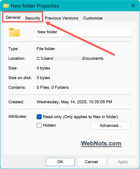 Sharing Tab Missing