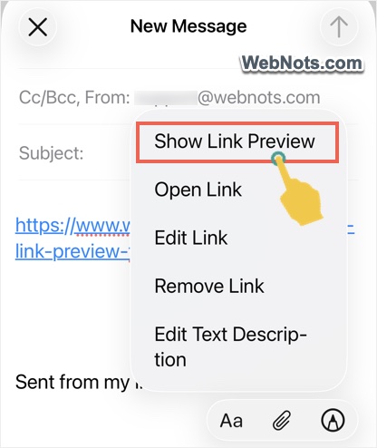 Show Link Preview