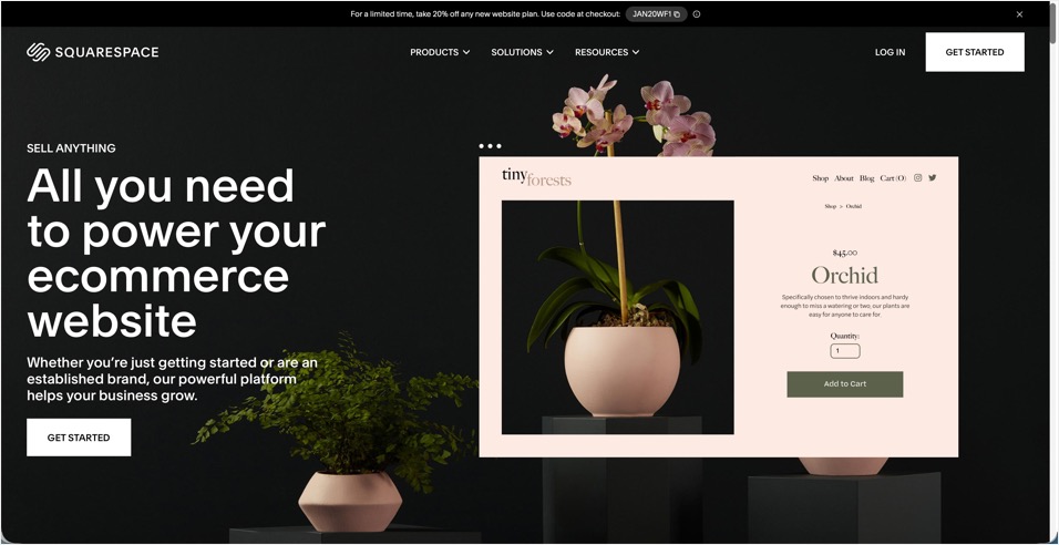 Squarespace Commerce