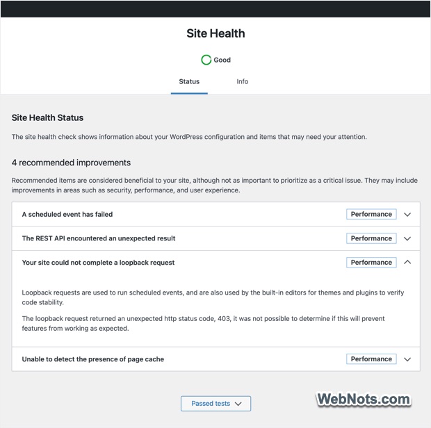 WordPress Site Health Issues with Cloudflare