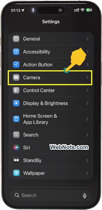 iPhone Camera Settings