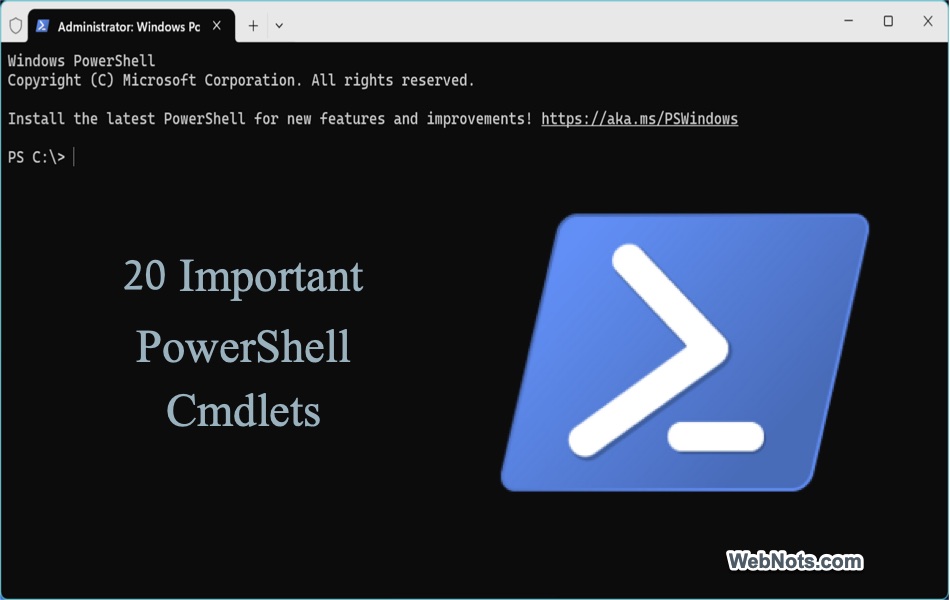 20 Important PowerShell Commands