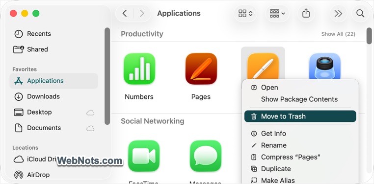 Delete Old Apps