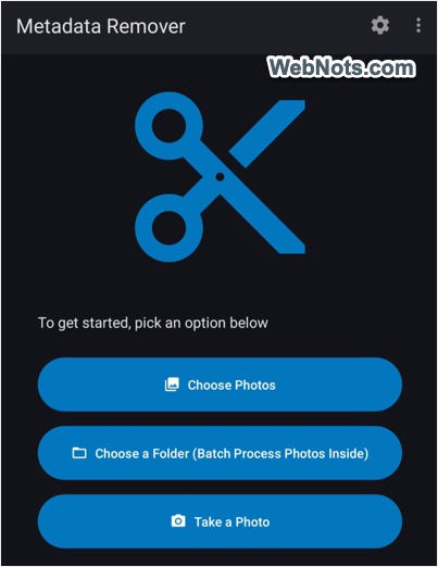 Metadata Remover for Android