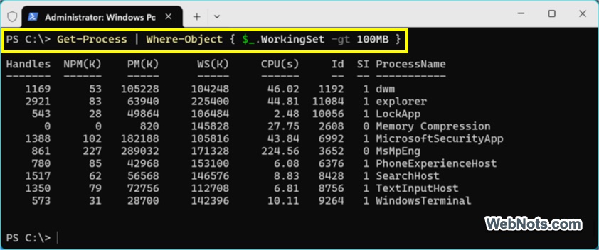 Where-Object