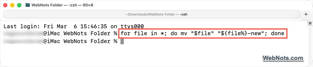 Add Bulk Suffix to File Names