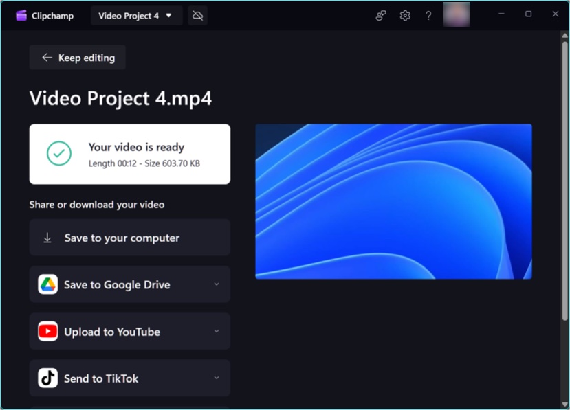 Save to Computer or in Cloud