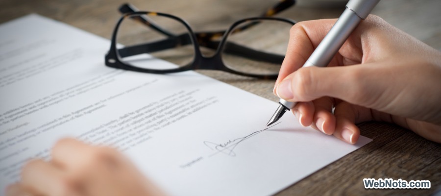 Signature Process