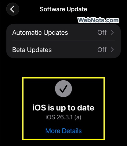 Update iOS