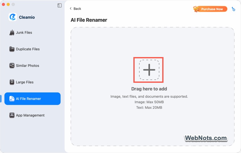 Upload Your Files for Renaming
