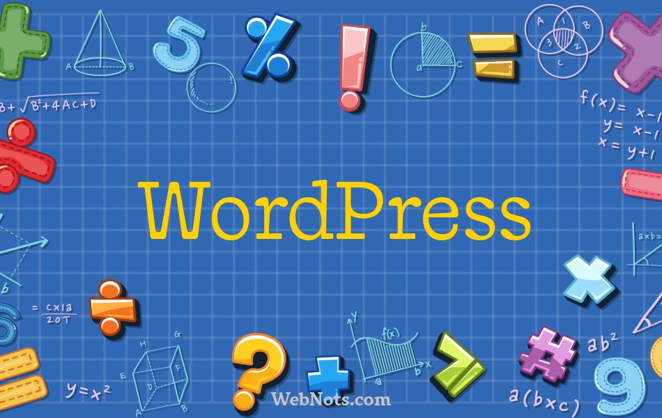 Insert Math Expressions in WordPress