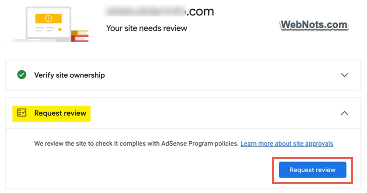 Submit Site for Review