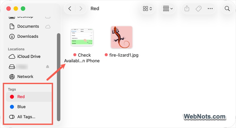 Using Tags in Finder