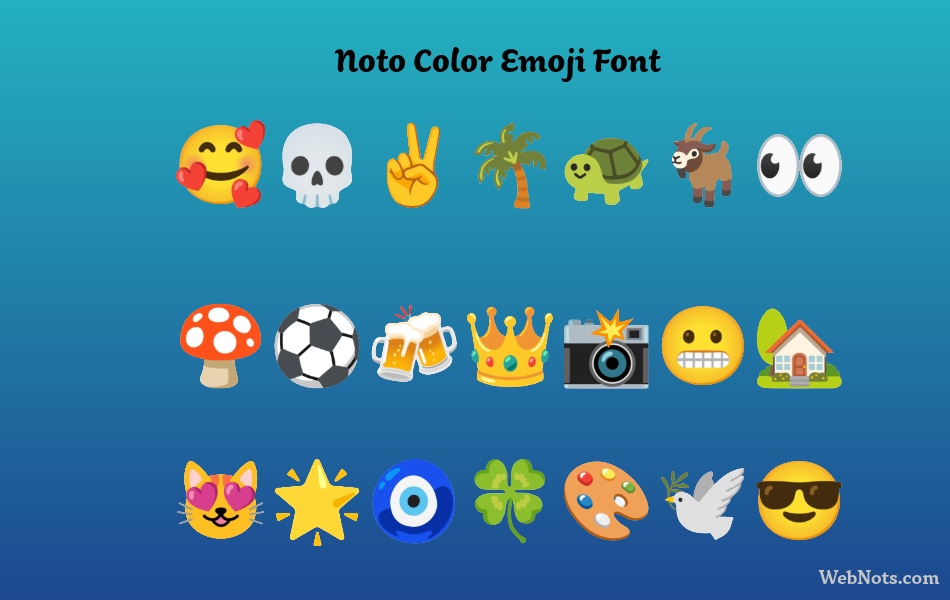How to Use Google Noto Color Emoji on Your Website?