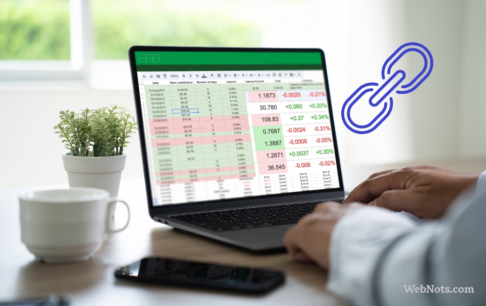 Insert Hyperlinks in Excel