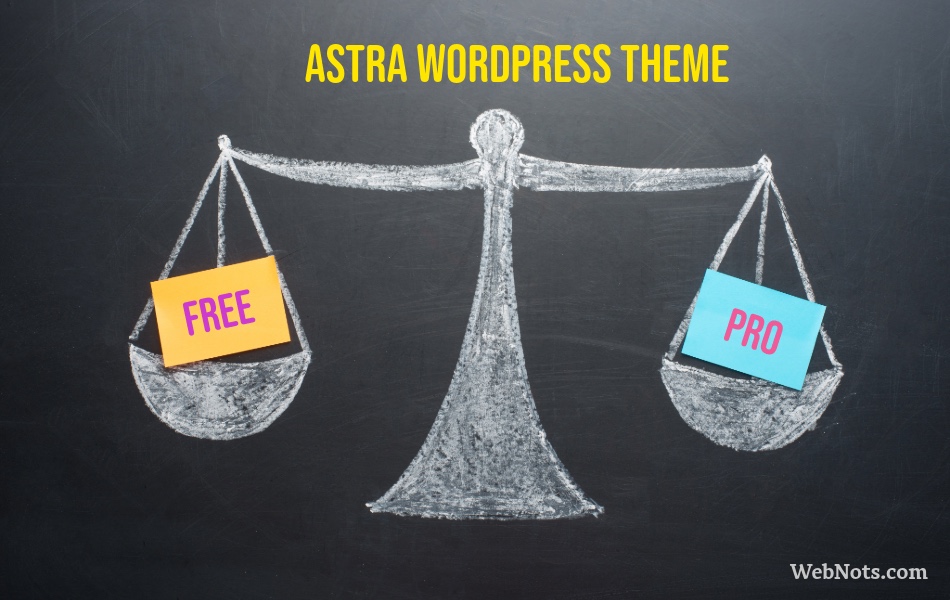 Astra WordPress Theme Free Vs Pro Comparison