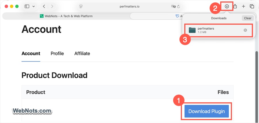 Downloads List Show Folder