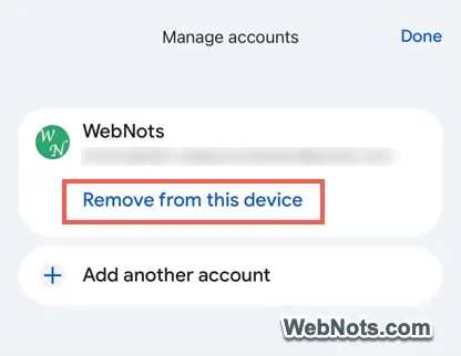 Remove and Add Google Account in YouTube