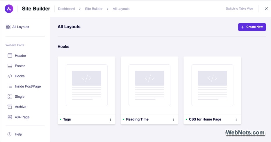 Site Builder for Astra Pro