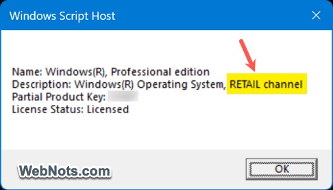 Find Windows License Type