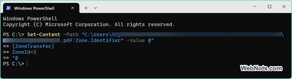 Unblock Preview from PowerShell