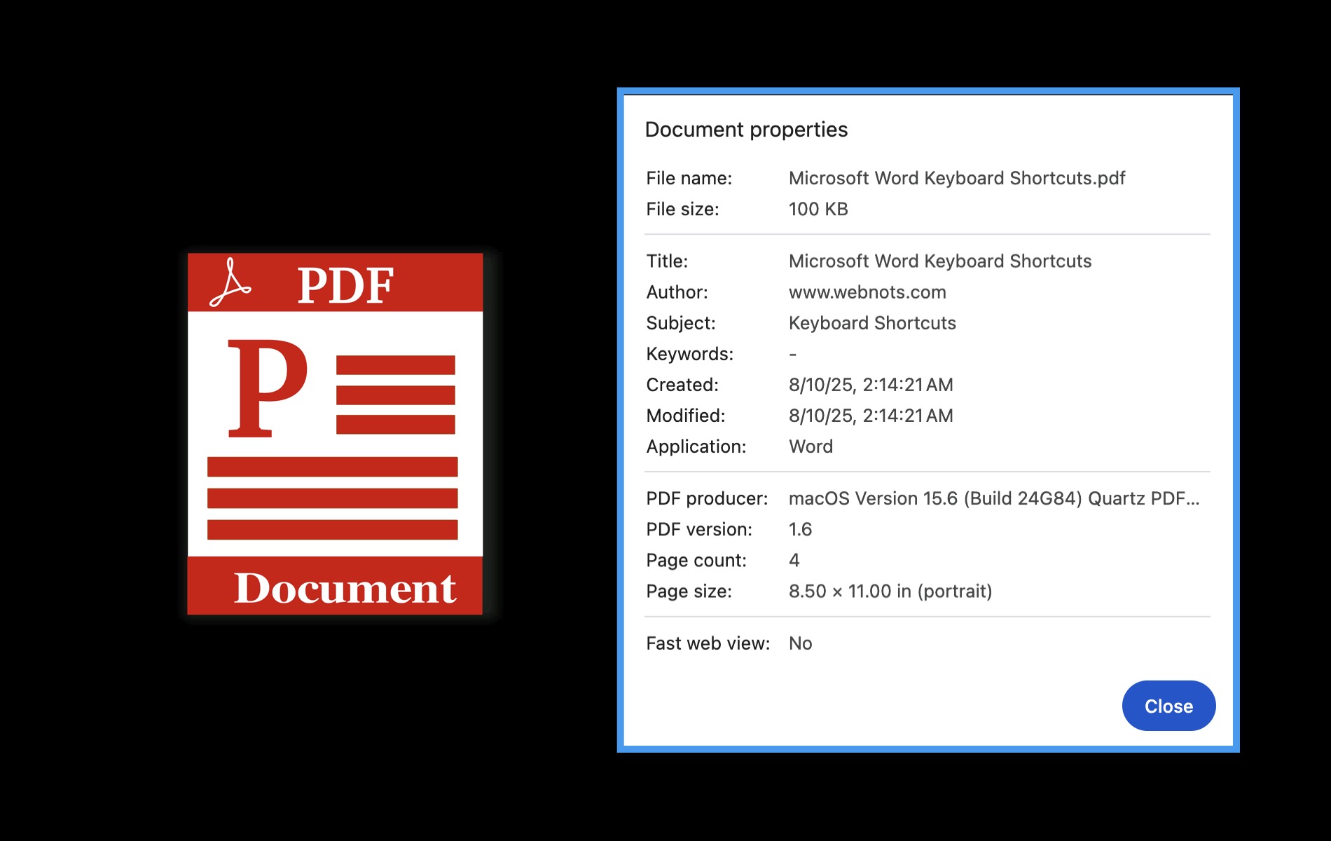 How to Change PDF Document Properties on Mac?