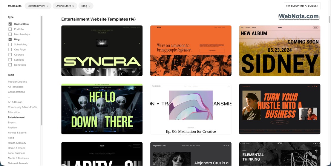 Squarespace Templates