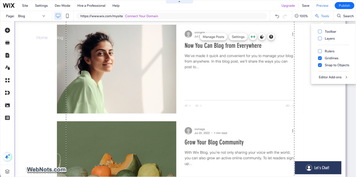 Wix Blog