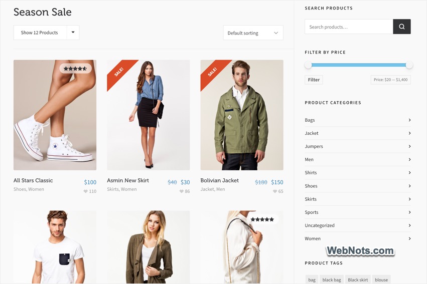 WooCommerce Shop
