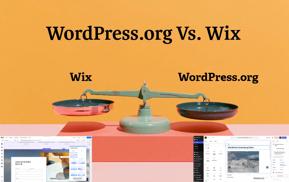 WordPress.org Vs Wix Comparison