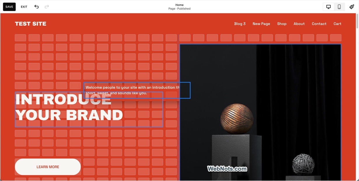 Squarespace Fluid Engine Grid System in Editor