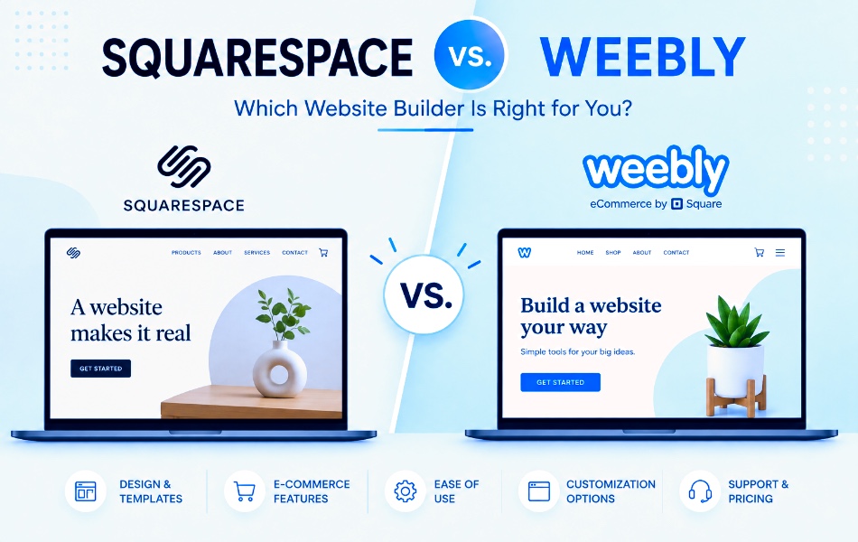 Squarespace vs. Weebly