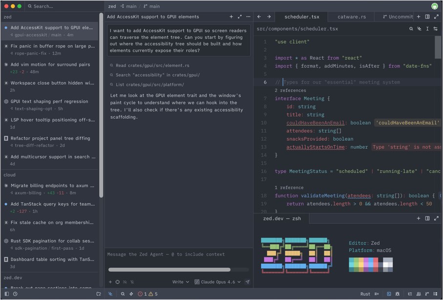 Zed Editor for Mac